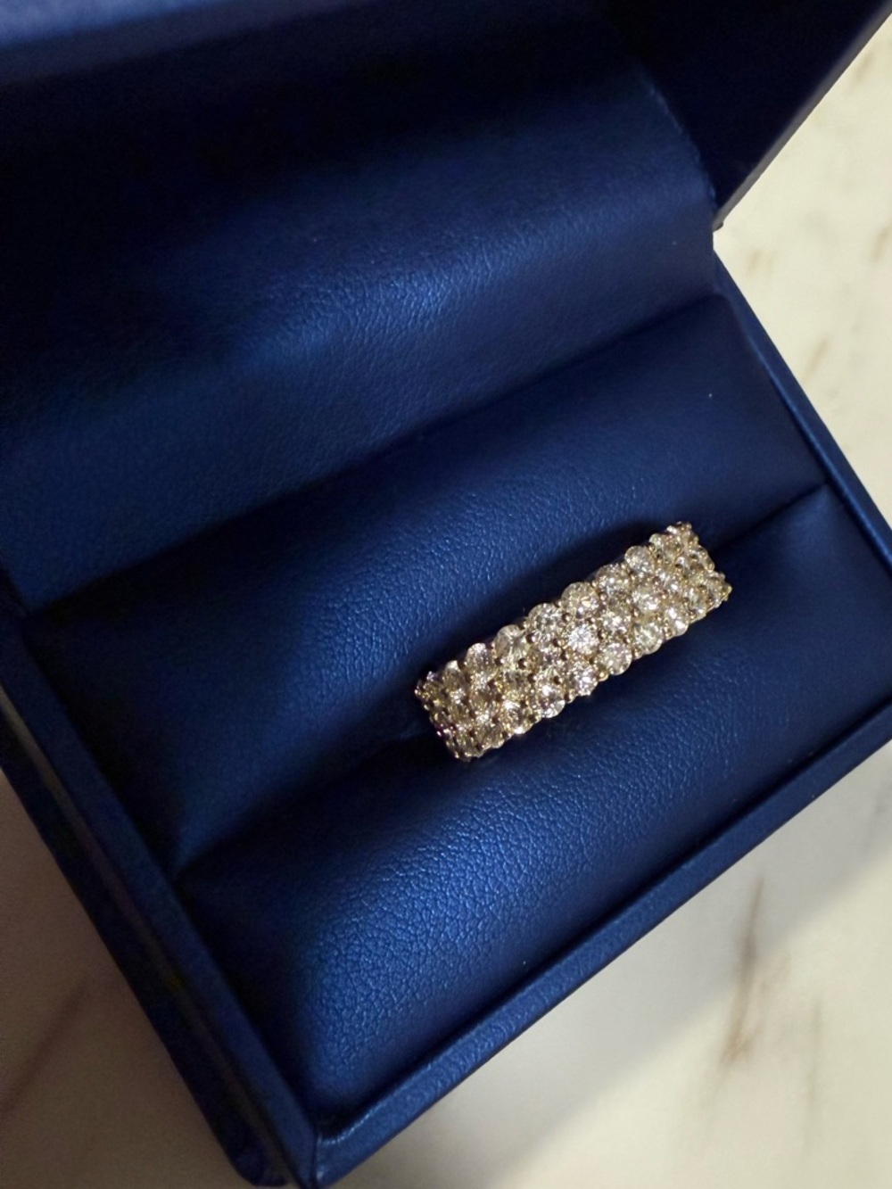 4.9 carat Genuine Diamond 14k Gold Ring - Picture 13 of 17